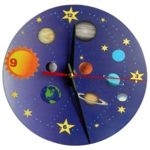 ceas de perete sistemul solar