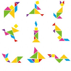 joc lemn tangram